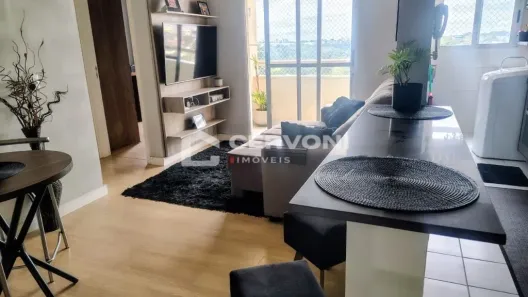 Apartamento com 3 Quartos para alugar, 68m² no Loteamento Villa Branca, Jacareí