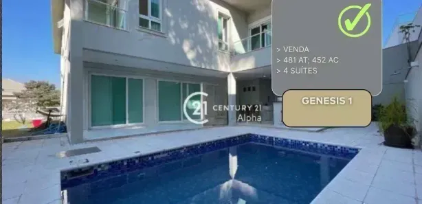 Casa de Condomínio com 4 Quartos à venda, 452m² no Alphaville, Santana de Parnaíba