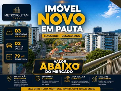 Apartamento com 3 Quartos à venda, 76m² no Itacorubi, Florianópolis
