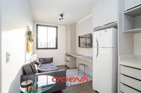 Apartamento com 1 Quarto para alugar, 25m² no Centro, Curitiba
