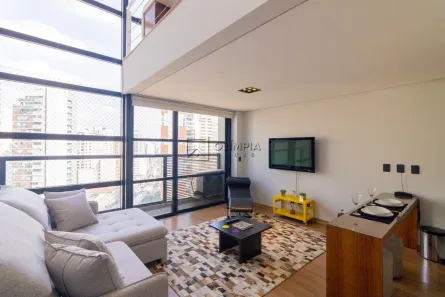 Apartamento com 1 Quarto para alugar, 54m² no Vila Nova Conceição, São Paulo