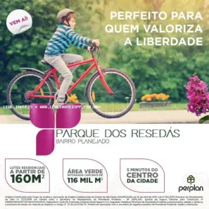 Lote/Terreno à venda, 160m² no Parque dos Resedás, Presidente Prudente