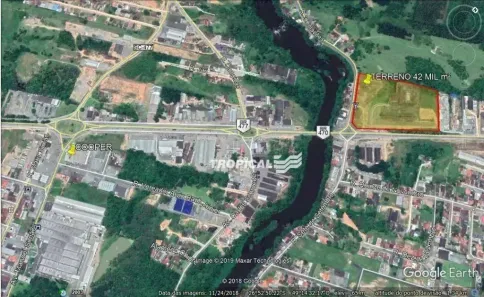 Lote/Terreno à venda, 42000m² no Ribeirão do Bugre, Luiz Alves