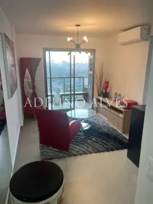 Apartamento com 1 Quarto para alugar, 45m² no Indianópolis, São Paulo