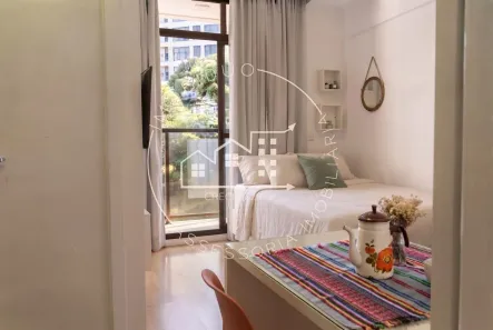 Apartamento com 1 Quarto à venda, 21m² no Mossunguê, Curitiba