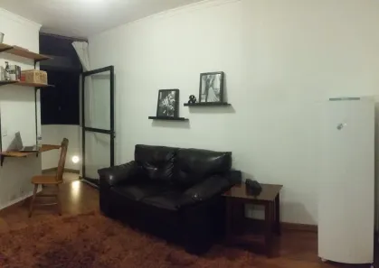 Flat com 1 Quarto para alugar, 40m² no Indianópolis, São Paulo