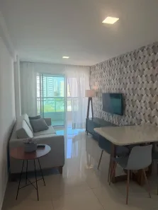 Apartamento com 1 Quarto para alugar, 50m² no Ponta do Farol, São Luís