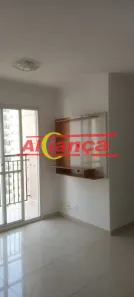 Apartamento com 3 Quartos para alugar, 56m² no Cocaia, Guarulhos