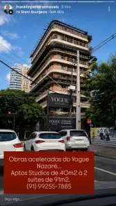 Apartamento com 1 Quarto à venda, 40m² no Umarizal, Belém