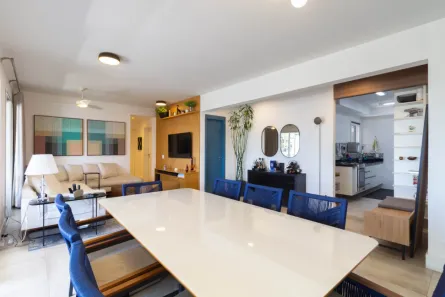 Apartamento com 3 Quartos para venda ou aluguel, 134m² no Vila Anastácio, São Paulo