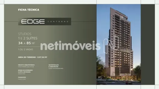 Apartamento com 1 Quarto à venda, 35m² no Funcionários, Belo Horizonte