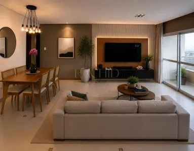 Apartamento com 3 Quartos para venda ou aluguel, 200m² no Parque Residencial Aquarius, São José dos Campos