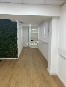 Sala Comercial para alugar, 56m² no Ponta da Praia, Santos