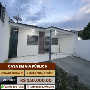 Casa com 2 Quartos à venda, 75m² no Cidade Nova, Manaus