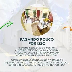 Kitnet com 1 Quarto para alugar, 21m² no Setor Sol Nascente, Goiânia