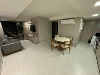 Apartamento com 2 Quartos para alugar, 70m² no Cabo Branco, João Pessoa