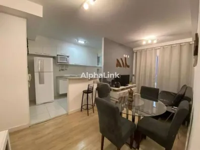Apartamento com 1 Quarto para alugar, 55m² no Alphaville Centro Industrial e Empresarial/Alphaville., Barueri