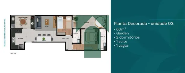 Apartamento com 2 Quartos à venda, 68m² no Vila Assunção, Santo André