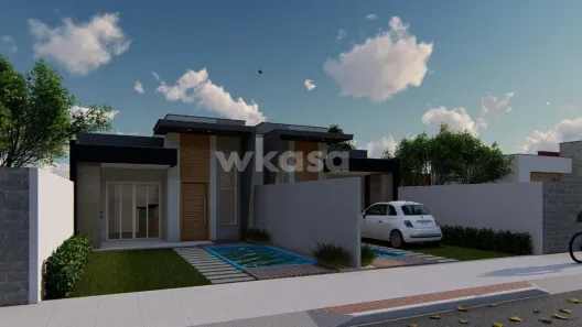 Casa com 3 Quartos à venda, 95m² no Residencial Centro da Serra, Serra