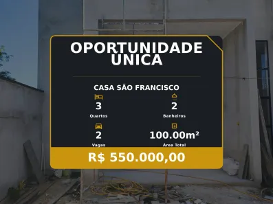 Casa com 3 Quartos à venda, 100m² no São Francisco, Serra