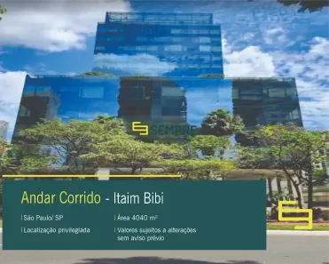 Imóvel Comercial para alugar, 4040m² no Itaim Bibi, São Paulo