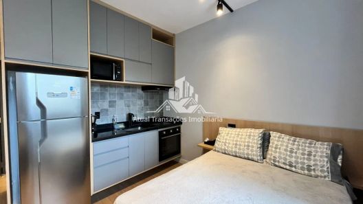 Flat com 1 Quarto à venda, 25m² no Pompéia, Santos