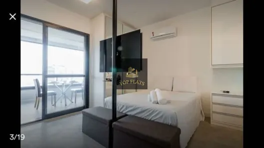 Flat com 1 Quarto para alugar, 36m² no Vila Olímpia, São Paulo