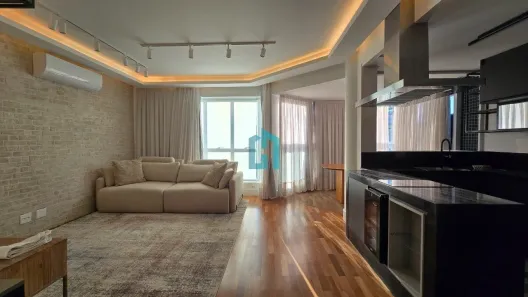 Apartamento com 1 Quarto para alugar, 86m² no Indianópolis, São Paulo