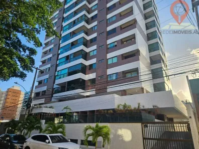 Apartamento com 3 Quartos à venda, 130m² no Ponta Verde, Maceió