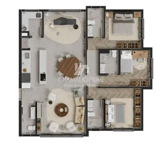 Apartamento com 3 Quartos à venda, 179m² no Planalto, Gramado