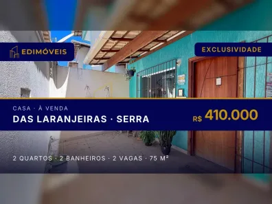 Casa com 2 Quartos à venda, 75m² no das Laranjeiras, Serra