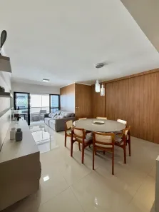 Apartamento com 3 Quartos para alugar, 108m² no Jatiúca, Maceió