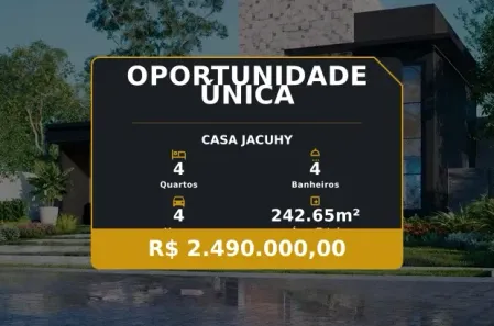 Casa com 4 Quartos à venda, 242m² no Jacuhy, Serra