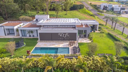 Casa de Condomínio com 5 Quartos para venda ou aluguel, 557m² no Loteamento Residencial Parque Terras de Santa Cecília, Itu