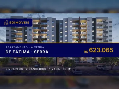 Apartamento com 2 Quartos à venda, 59m² no de Fátima, Serra