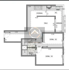 Apartamento com 2 Quartos à venda, 57m² no Santa Rosa, Niterói
