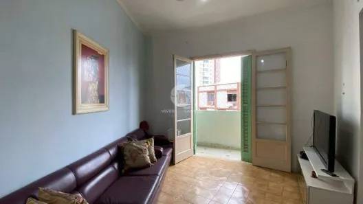 Apartamento com 2 Quartos à venda, 57m² no José Menino, Santos