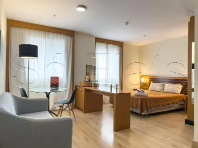 Flat com 1 Quarto para alugar, 29m² no Jardim Paulista, São Paulo