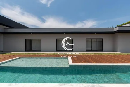 Casa de Condomínio com 5 Quartos para venda ou aluguel, 443m² no Loteamento Residencial Entre Verdes (Sousas), Campinas