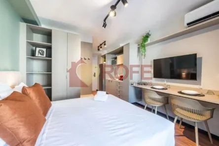 Apartamento com 1 Quarto para alugar, 24m² no Planalto Paulista, São Paulo