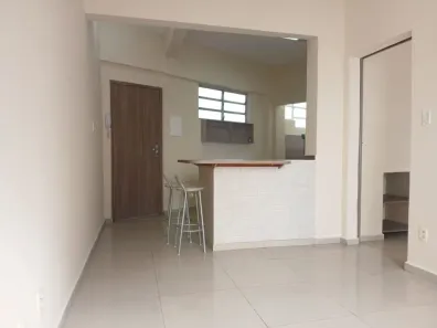 Apartamento com 1 Quarto para alugar, 45m² no José Menino, Santos
