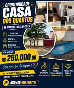 Casa com 2 Quartos à venda, 128m² no Parque das Nações, Aparecida de Goiânia