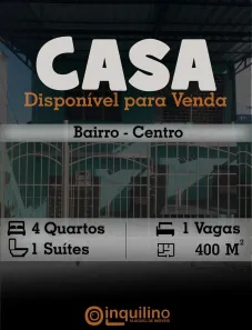Casa com 3 Quartos à venda, 250m² no Centro, Aracaju