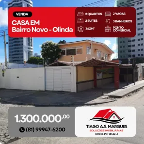 Casa com 5 Quartos à venda, 363m² no Bairro Novo, Olinda
