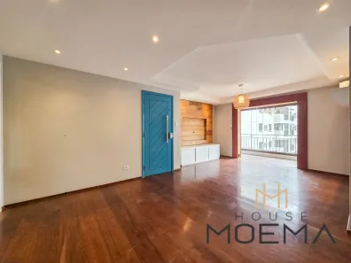 Apartamento com 3 Quartos para alugar, 120m² no Indianópolis, São Paulo