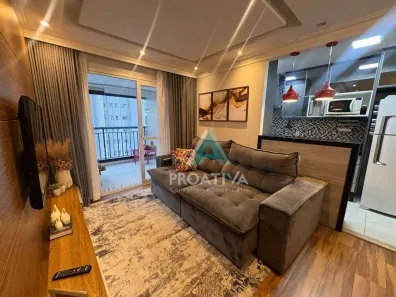 Apartamento com 3 Quartos para venda ou aluguel, 88m² no Jardim, Santo André