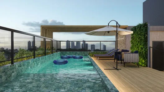 Apartamento com 2 Quartos à venda, 53m² no Intermares, Cabedelo