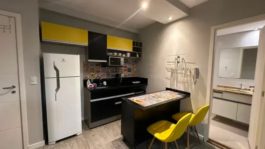 Apartamento com 1 Quarto para alugar, 33m² no Jardim Oswaldo Cruz, São José dos Campos