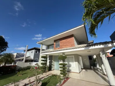 Casa de Condomínio com 4 Quartos à venda, 264m² no Alphaville (Abrantes), Camaçari
