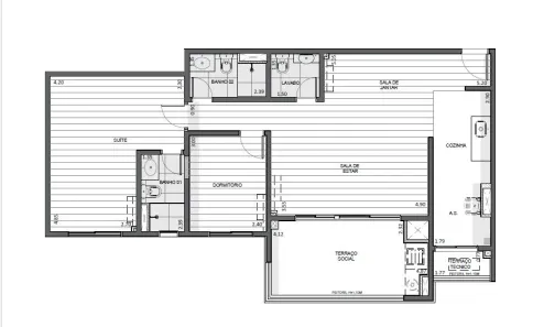 Apartamento com 2 Quartos à venda, 90m² no Jardim, Santo André